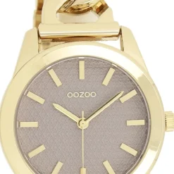 Oozoo Damen Armbanduhr OOZOO Timepieces Analog Metall gold UOC11420