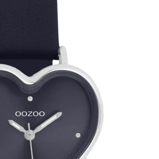Oozoo Damen Armbanduhr OOZOO Timepieces Analog Lederband schwarz UOC11449