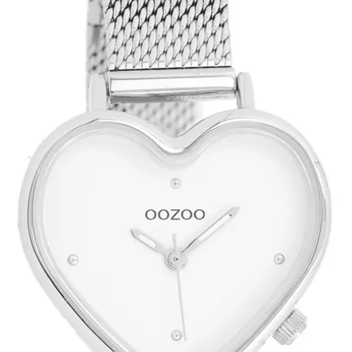 Oozoo Damen Armbanduhr OOZOO Timepieces Analog Metall silber UOC11413