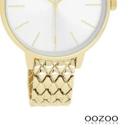 Oozoo Damen Armbanduhr OOZOO Timepieces Analog Edelstahl gold UOC11433