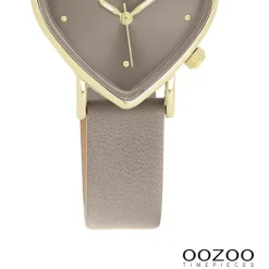 Oozoo Damen Armbanduhr OOZOO Timepieces Analog Lederband braun UOC11451