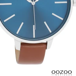 Oozoo Damen Armbanduhr OOZOO Timepieces Analog Leder braun UOC11439