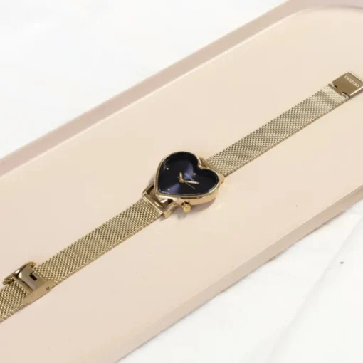 Oozoo Damen Armbanduhr OOZOO Timepieces Analog Metallband gold UOC11446