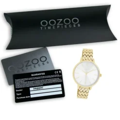 Oozoo Damen Armbanduhr OOZOO Timepieces Analog Edelstahl gold UOC11433