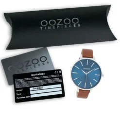 Oozoo Damen Armbanduhr OOZOO Timepieces Analog Leder braun UOC11439