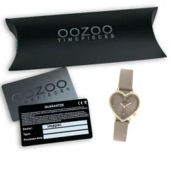 Oozoo Damen Armbanduhr OOZOO Timepieces Analog Lederband braun UOC11451
