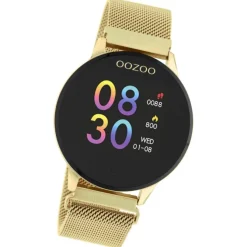 Oozoo Damen Armbanduhr Smartwatches Multifunktion Metall gold UOQ00121