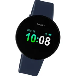 Oozoo Damen Armbanduhr Smartwatches Multifunktion Silikon dunkelblau UOQ00208