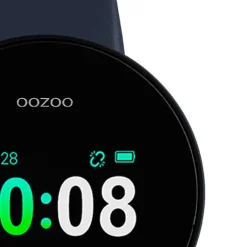 Oozoo Damen Armbanduhr Smartwatches Multifunktion Silikon dunkelblau UOQ00208