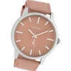 Oozoo Damen Armbanduhr Timepieces Analog Leder rosa UOC10331