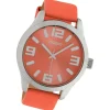 Oozoo Damen Armbanduhr Timepieces C10675 Analog Leder orange UOC10675