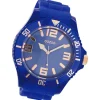 Oozoo Damen Armbanduhr Timepieces Analog Silikon dunkelblau UOC5029A