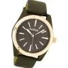 Oozoo Damen Armbanduhr Timepieces Analog Leder schwarz UOC6518A
