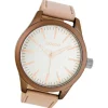 Oozoo Damen Armbanduhr Timepieces Analog Leder rosa UOC7425A