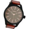 Oozoo Damen Armbanduhr Timepieces Analog Leder braun UOC7427A