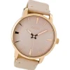 Oozoo Damen Armbanduhr Timepieces Analog Leder rosa UOC9021A
