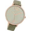 Oozoo Damen Armbanduhr Timepieces Analog Leder grün UOC9152A