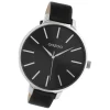 Oozoo Damen Armbanduhr Timepieces C10714 Analog Leder schwarz UOC10714