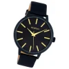 Oozoo Damen Armbanduhr Timepieces C10619 Analog Leder dunkelblau UOC10619