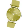 Oozoo Damen Armbanduhr Timepieces C10986 Analog Leder ockergelb UOC10986