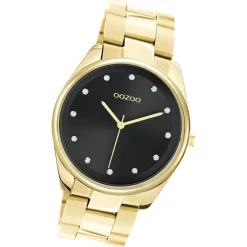 Oozoo Damen Armbanduhr Timepieces C10965 Analog Edelstahl gold UOC10965