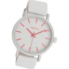 Oozoo Damen Armbanduhr Timepieces Analog Leder grau UOC11180