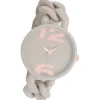 Oozoo Damen Armbanduhr Timepieces Analog Kunststoff taupe hellbraun UOC11265