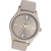 Oozoo Damen Armbanduhr Timepieces Analog Leder taupe braun UOC11287