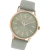 Oozoo Damen Armbanduhr Timepieces C11040 Analog Leder grau UOC11040
