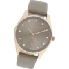 Oozoo Damen Armbanduhr Timepieces C11047 Analog Leder taupe UOC11047