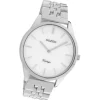 Oozoo Damen Armbanduhr Timepieces Analog Metall silber UOC9980A