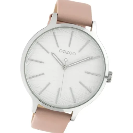 Oozoo Damen Armbanduhr Timepieces Analog Leder rosa UOC10122