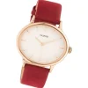 Oozoo Damen Armbanduhr Timepieces C11053 Analog Leder rot UOC11053