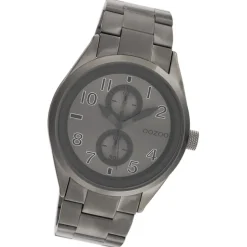 Oozoo Damen Armbanduhr Timepieces Analog Metall titan UOC10633