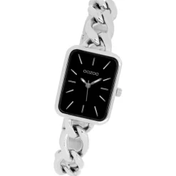 Oozoo Damen Armbanduhr Timepieces Analog Edelstahl silber UOC11131