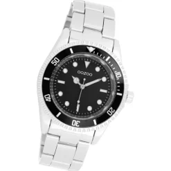 Oozoo Damen Armbanduhr Timepieces Analog Edelstahl silber UOC11147