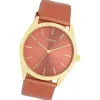 Oozoo Damen Armbanduhr Timepieces Analog Leder rot UOC11334