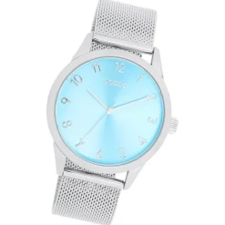 Oozoo Damen Armbanduhr Timepieces Analog Metall silber UOC11321
