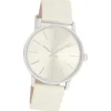 Oozoo Damen Armbanduhr Timepieces Analog Leder beige UOC11371