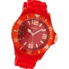 Oozoo Damen Armbanduhr Timepieces Analog Silikon rot UOC5050A