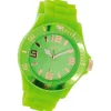 Oozoo Damen Armbanduhr Timepieces Analog Silikon grün UOC5058A