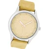 Oozoo Damen Armbanduhr Timepieces Analog Leder gelb UOC7435A