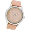 Oozoo Damen Armbanduhr timepieces Analog Leder rosa UOC7436A
