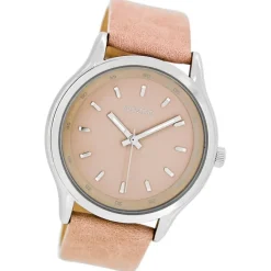 Oozoo Damen Armbanduhr timepieces Analog Leder rosa UOC7436A
