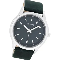 Oozoo Damen Armbanduhr Timepieces Analog Leder dunkelblau UOC7438A