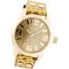 Oozoo Damen Armbanduhr Timepieces Analog Leder gelb UOC8015A