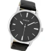 Oozoo Damen Armbanduhr Timepieces Analog Leder schwarz UOC9024A