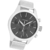 Oozoo Damen Armbanduhr Timepieces Analog Metall silber UOC9099A