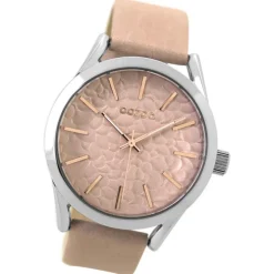 Oozoo Damen Armbanduhr Timepieces Analog Leder rosa UOC9472A