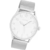 Oozoo Damen Armbanduhr Timepieces Analog Metall silber UOC9515A